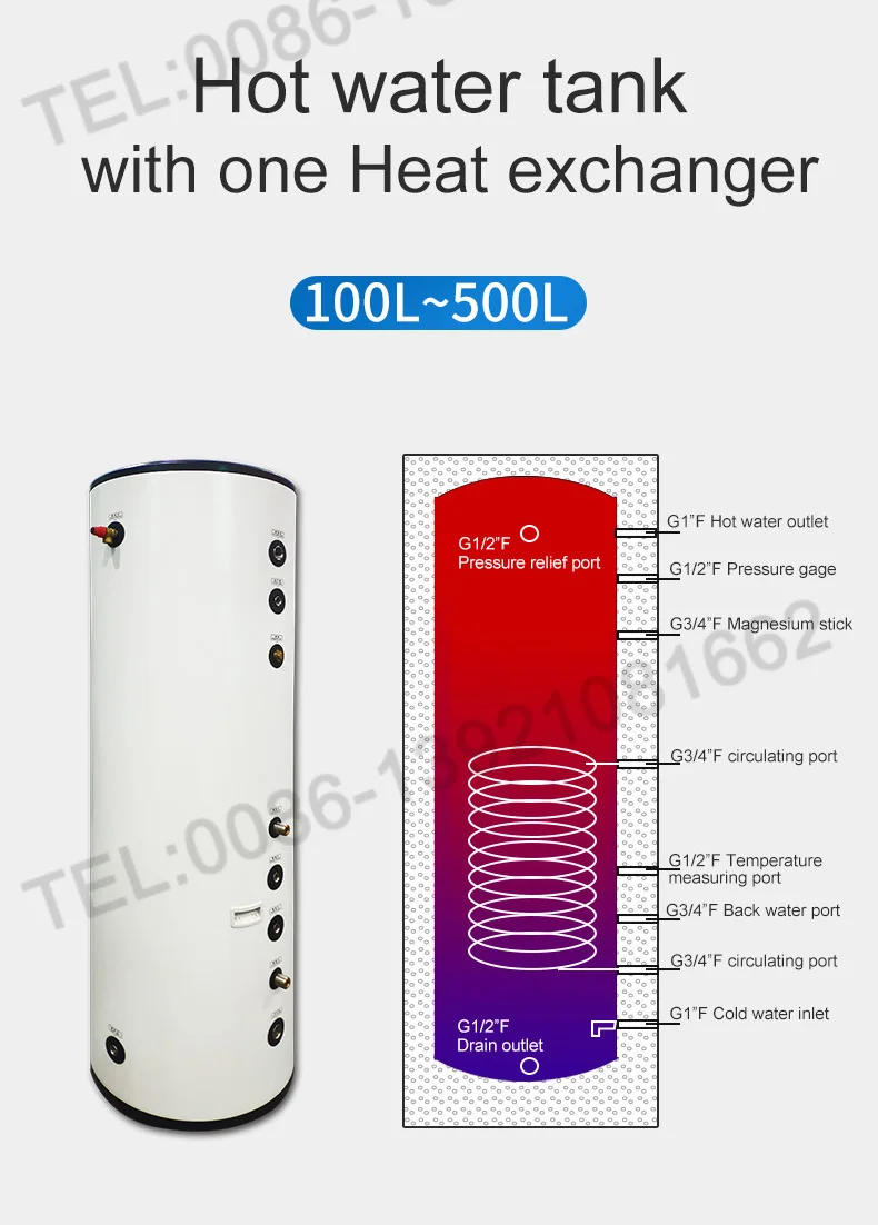 Hot Sale Butt Welding Duplex Stainless Steel Solar Water Storage Tank