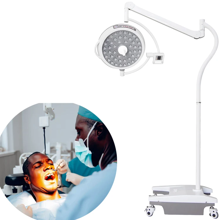 Factory price of YCLED700L Ceiling Double Dome Shadowless Operating Lamps LED Surgical Light