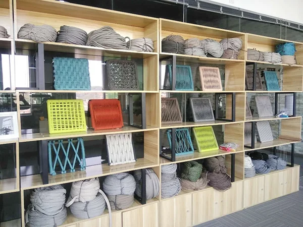 Olefin ropes for swing chair/ Braided Rope With Rubber Inside For Outdoor furniture