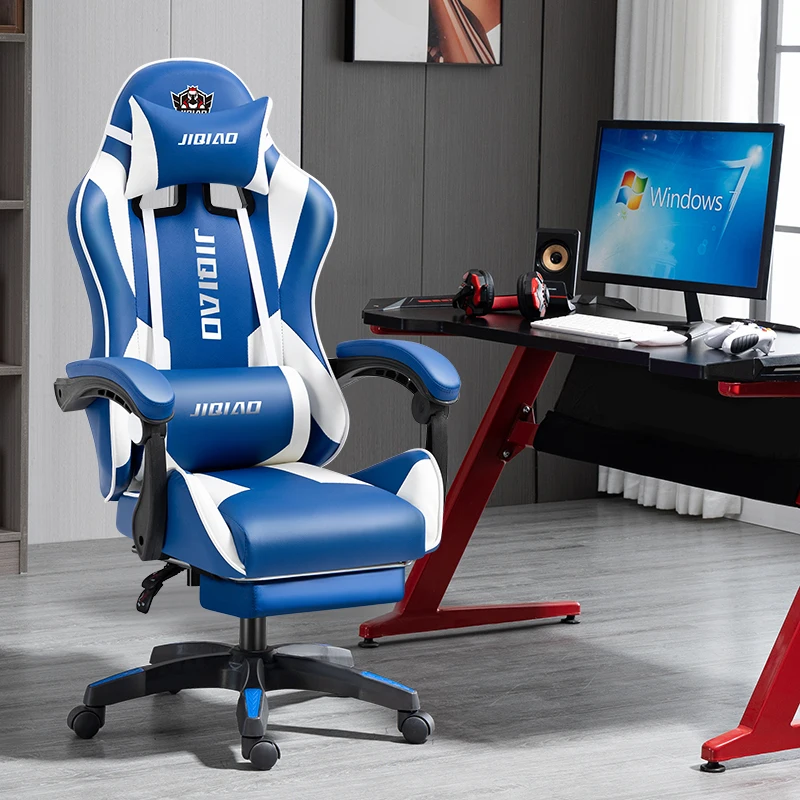 cheap price pu leather massage computer game chair ergonomic recliner racing silla gamer led rgb gaming chair