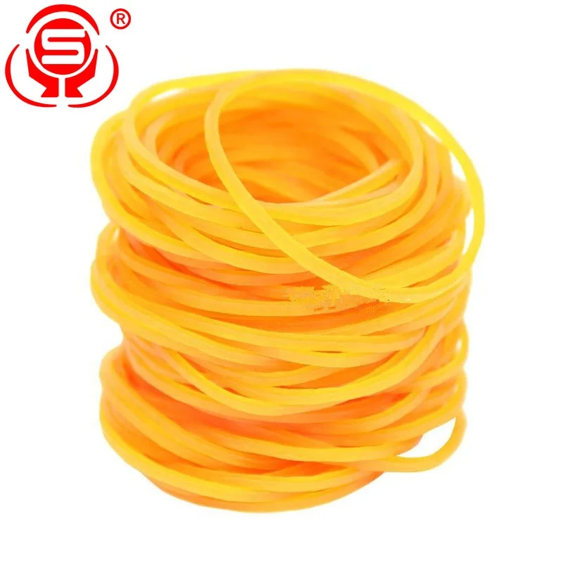 
100% Stretchable Natural Rubber Bands Assorted Color Elastic Rubber Bands 