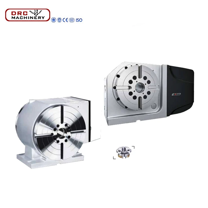 CNC vertical tooth indexing plate DRC GV series CNC milling machine vertical rotary table