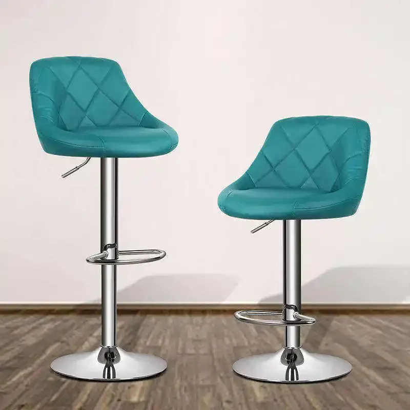 Buy Furniture Bar Chair Comfortable Pu Leather Swivel Adjustable Kitchen Counter Bar Chair