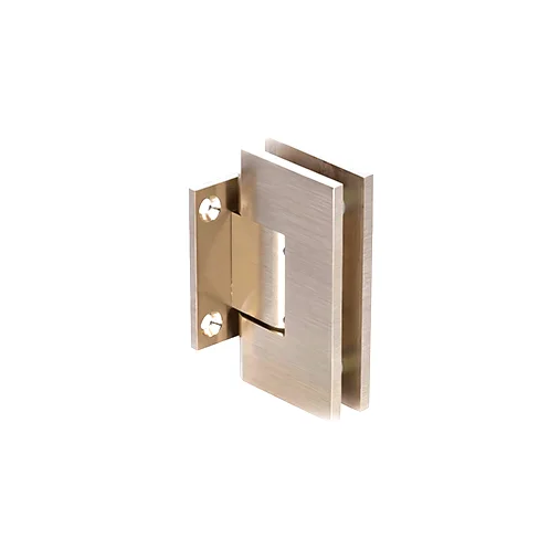 Glass Door Wall Moun Short Back Plate Shower Rooms Fittings Glass Hinges