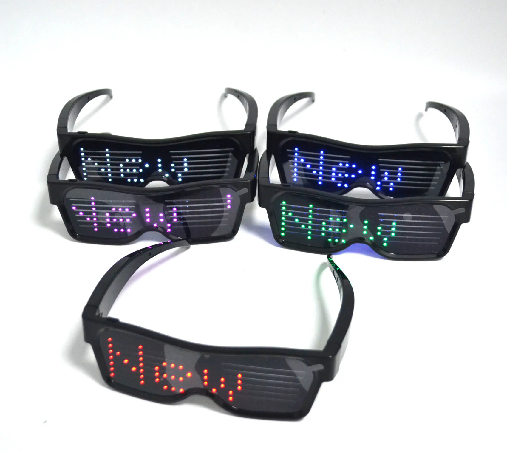 Super September New Design  LED Luminous Glasses for Halloween