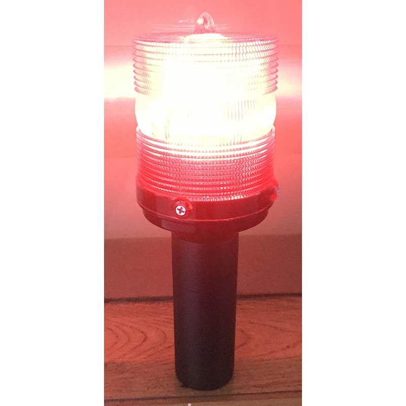 Traffic Cone Strobe Light LED Traffic Solar Warning Light
