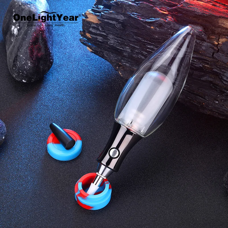 Top selling Wax concentrate vaporizer Dabcool W3 Ceramic Coil Head with 450mAh vaporizer battery pipe