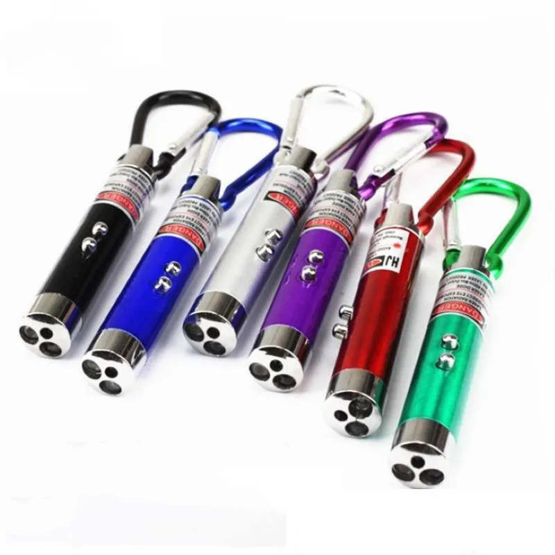 Ready for Ship Free Sample 3 In 1 Laser Pointer Cat Teaser Exerciser Cat Toy Pointer