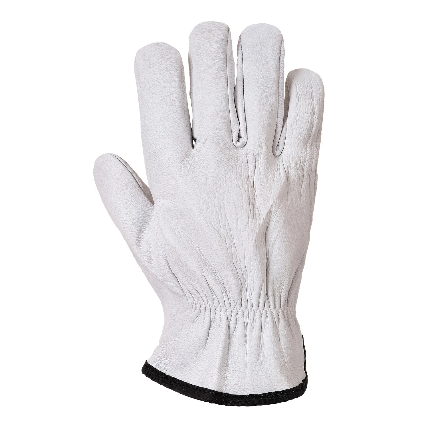 Swelder 2022 Factory Cheap 10inch White Color Sheep Leather Work Gloves unlined soft and comfortable