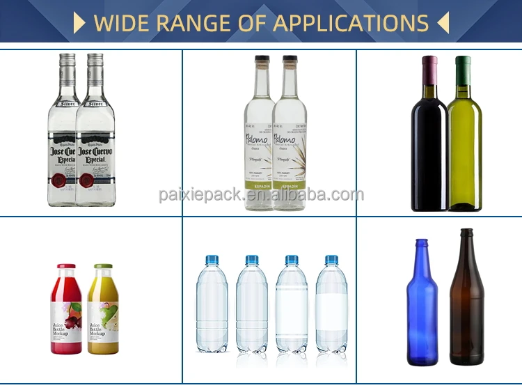 Glass Bottle Carbonated Soda Beverage Wine Filling Machine Soft Energy Drink Making Bottling Line With Aluminum Lid
