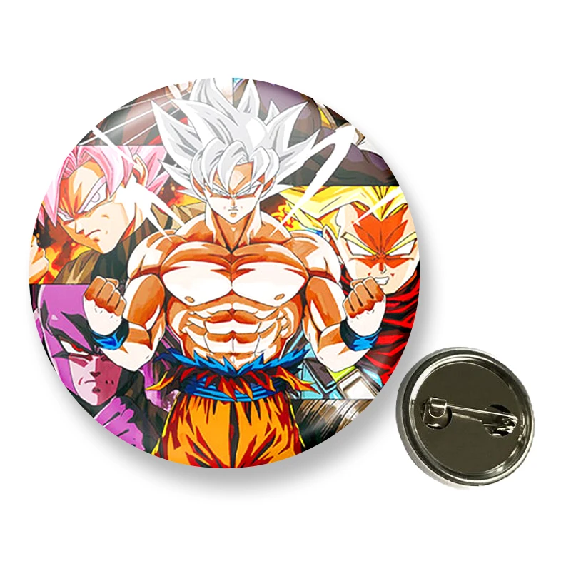 2022 New design 3d lenticular round badge anime lenticular badge