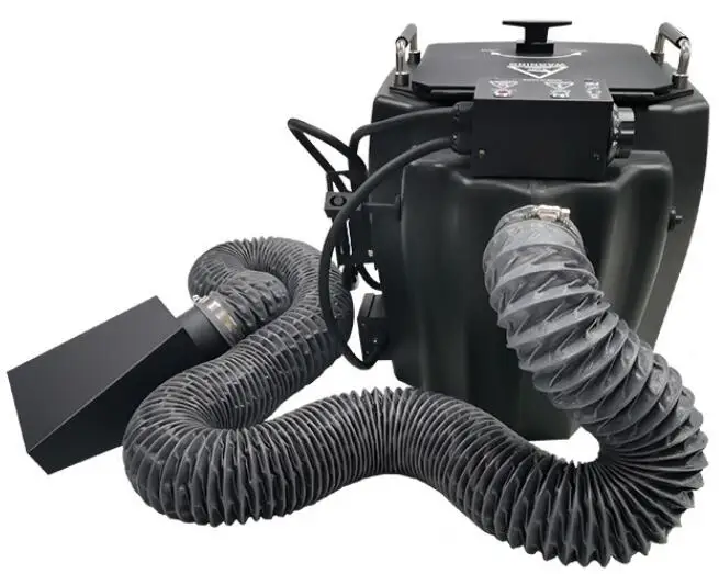 Stage effect low lying smoke fog 6000W dry ice blasting making machine for wedding party festival club