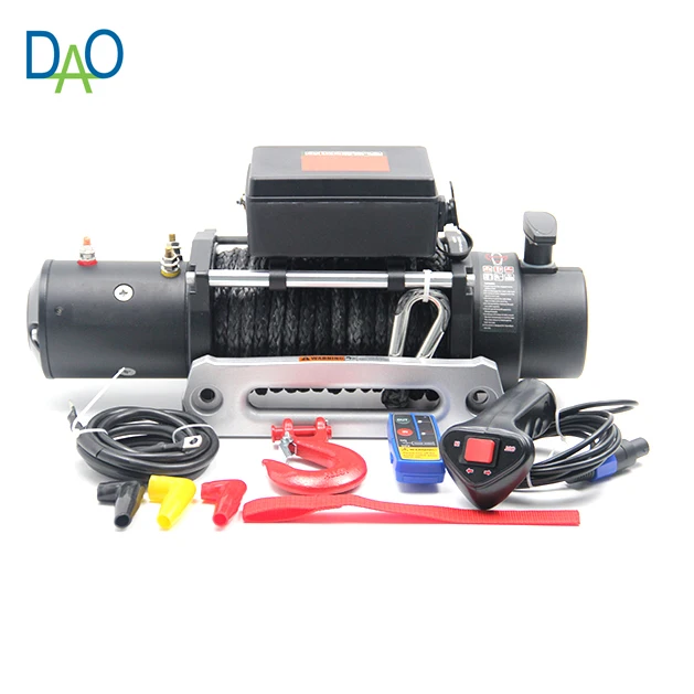 DAO 12000 lbs-13500 LBS electric off road 12,000 lb winch cheap for sale