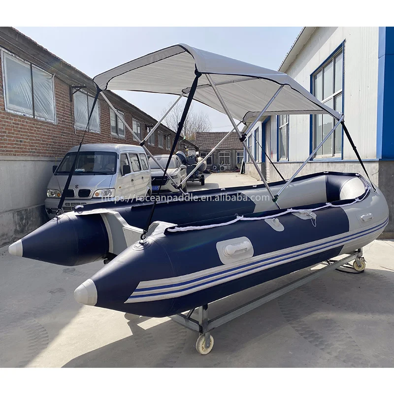High Quality Floating Rafts Pontoon Inflatable Boat Fishing Electric Rigid Inflatable Boat China