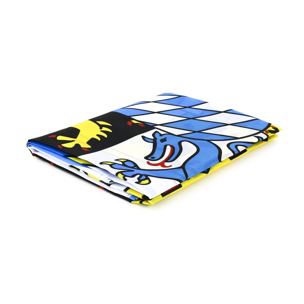 Shangqi сделать 3x5 футов Bavaria со львами двойные сшитые баварский Лев Crest флаги