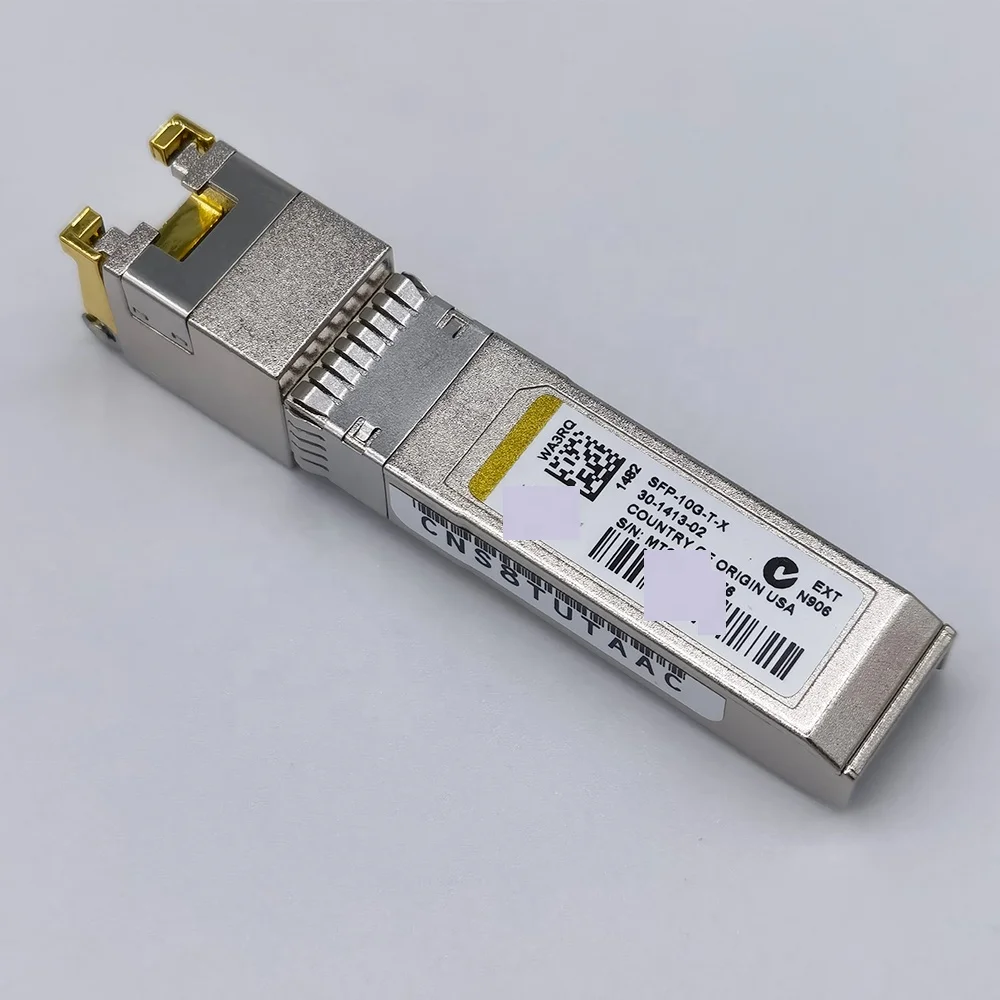 Cisco SFP-10G-T-X Compatible 10GBASE-T SFP+ Copper RJ45 30m Transceiver Module