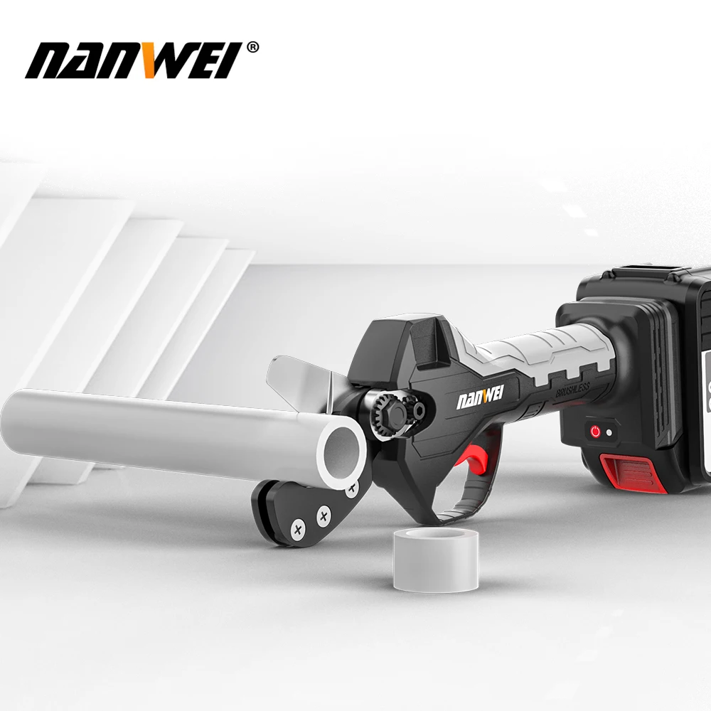 nanwei 32mm adjustable PVC cutting knife tube cutter cordless water pipe shear power tool