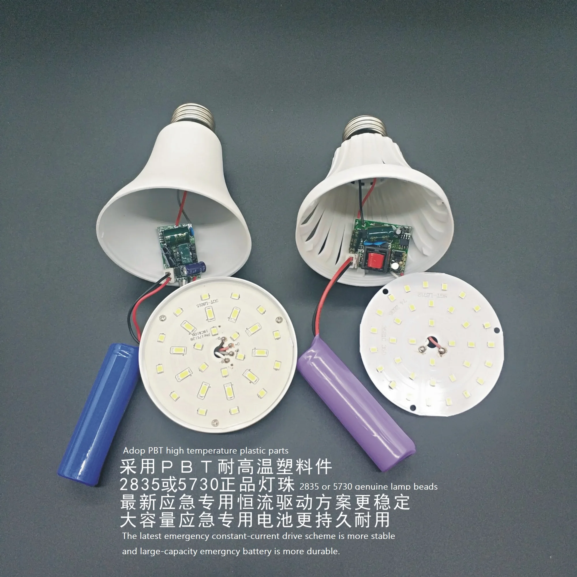 Plastic A60  220 Degree B22 E27 Bulb LED Light LED Lamp Bulb 5W 7W 9W 12W 15W 18W for SKD