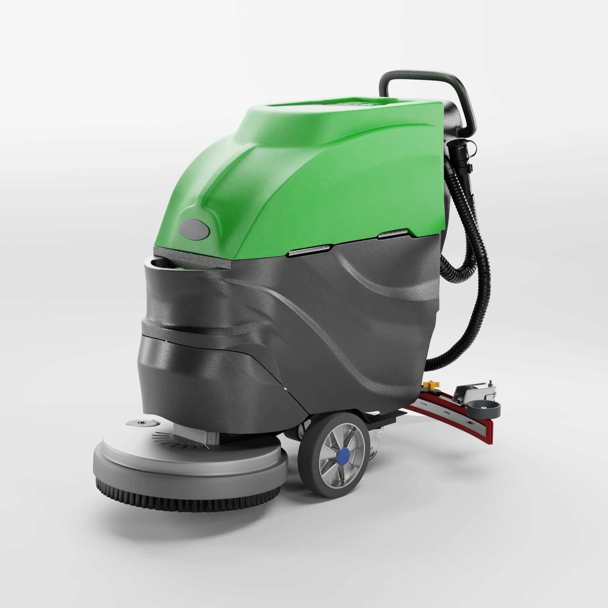 Walk-Behind Artificial Turf Cleaning Machine Floor Sweeper For Machinery Repair Shops