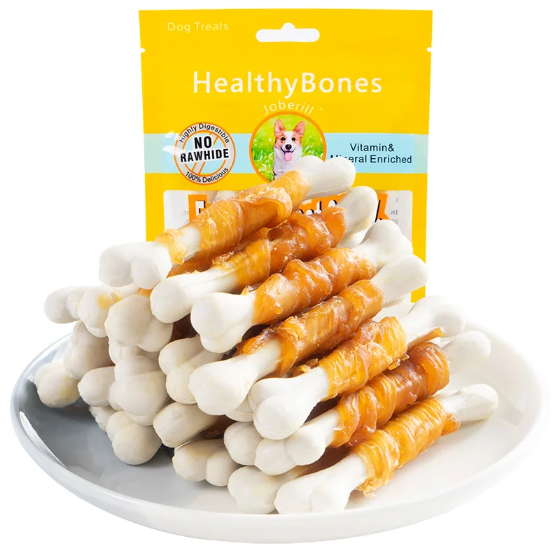 Хулиган палочки для корма для домашних животных собачьи кости лакомство курица вокруг кальциевой палочки корм для собак куриная сыромятная кость от производителя