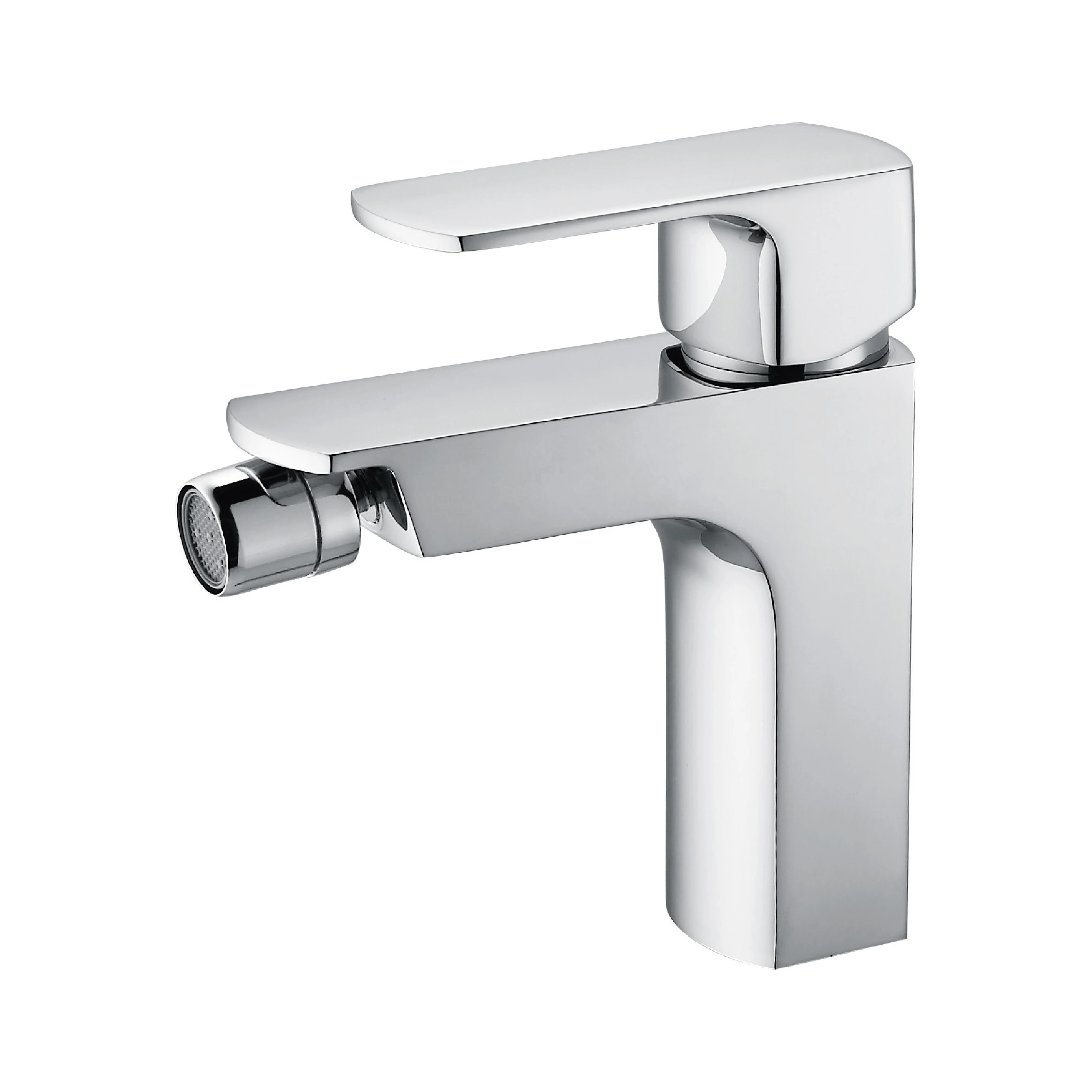 
Factory Wholesale Single Handle Deck Mounted Hot and Cold Water Bidet Faucet for Bathroom 
