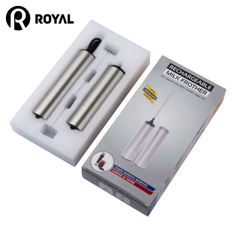 Use-Friendly Custom Logo Coffee Milk Frother Milk Frother Rechargeable