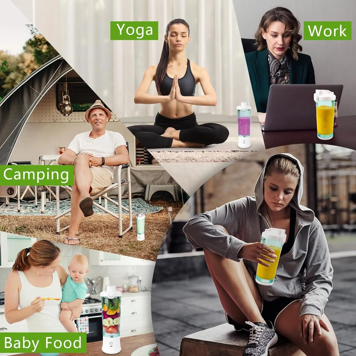 2024 new product small blender portable personal portable blender wholesale blender smoothie portable 600ml portable blender