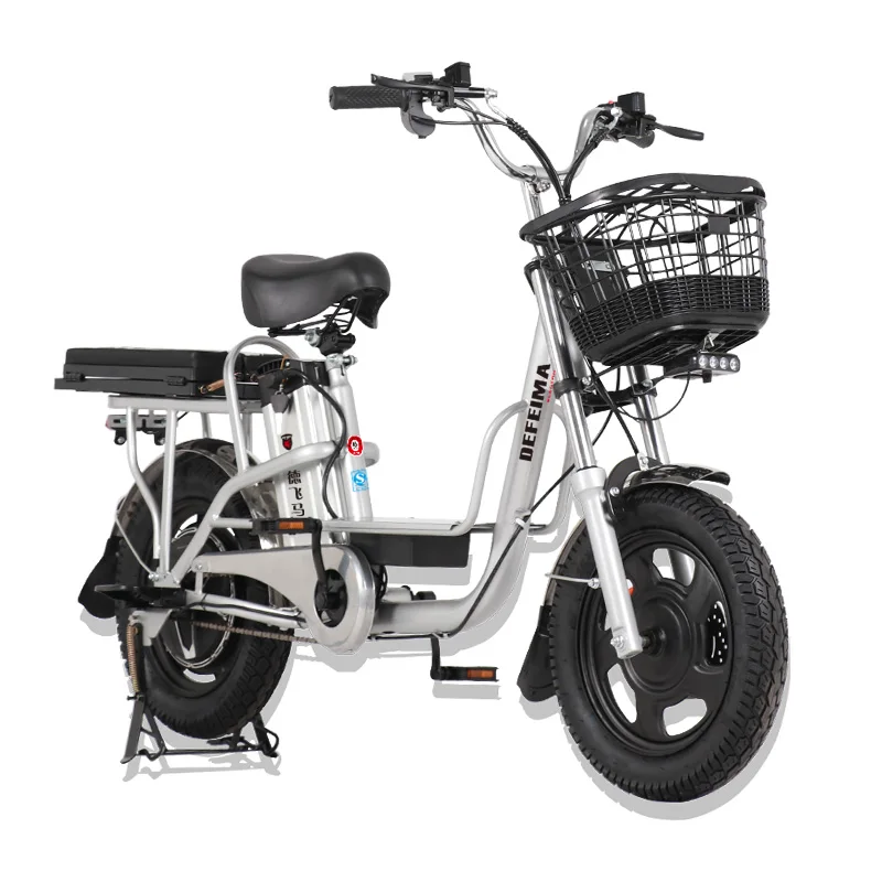 High-end design 500W 10AH rear drive fat tire electric bike moto electrica electric motorcycle 2 wheel electric bicycle