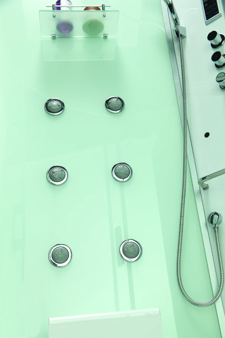 Steam Shower Cubicles wet sauna personal massage shower  combo hydromassage box  douche Leisure health care wet humid heat