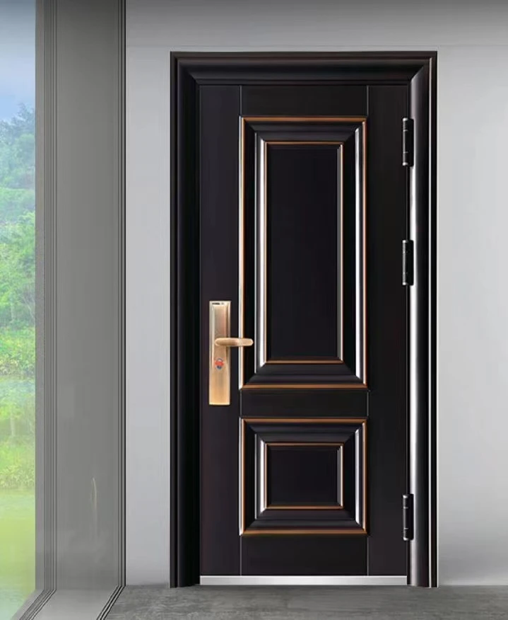 Made in China steel anti-theft door beautiful anti-theft