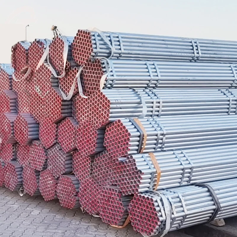 High Standard Q235 Q345 Sch40 Sch80 St37 St42 Round Structural Galvanized Tube For Sale