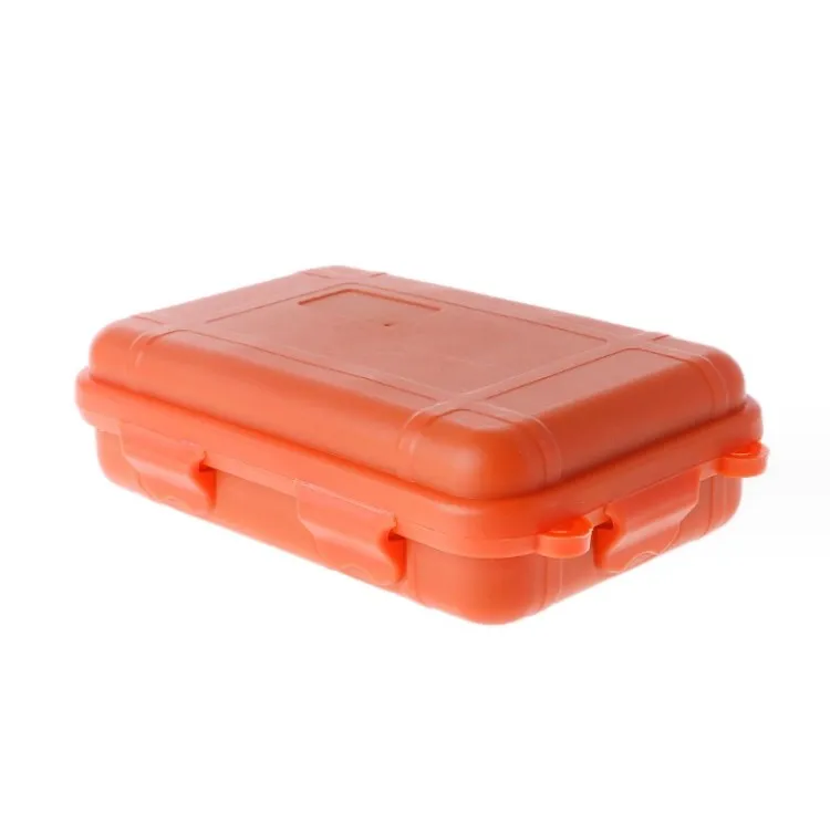 EDC Portable Small Outdoor Waterproof Shockproof Storage Enclosure Airtight Survival Container Box