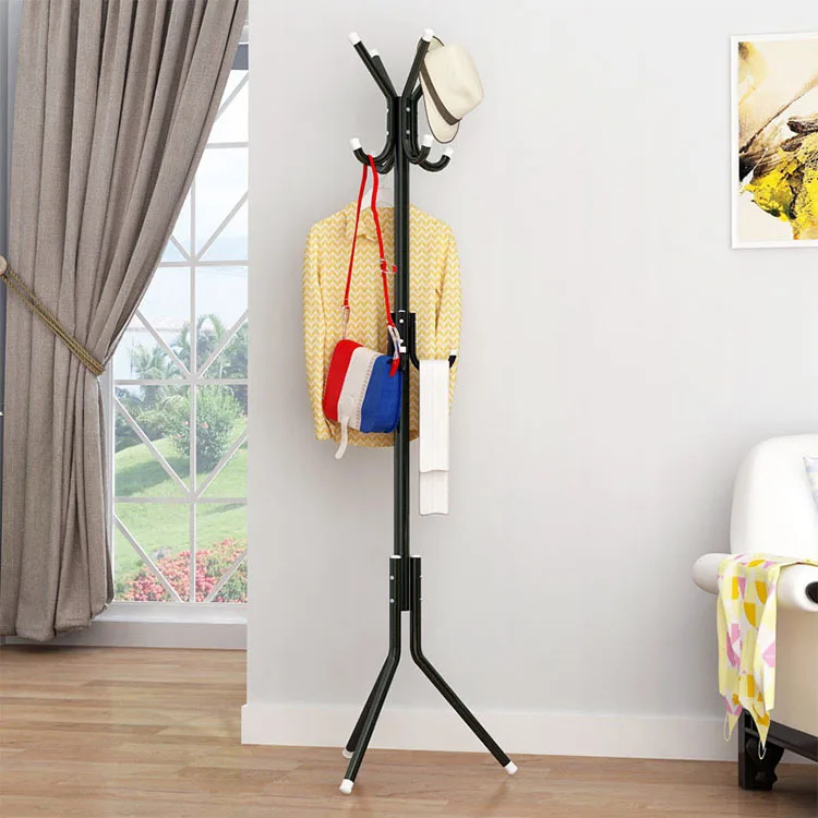 clothes coat hanger standing space saving stainless steel coat hanger stand clothes new design