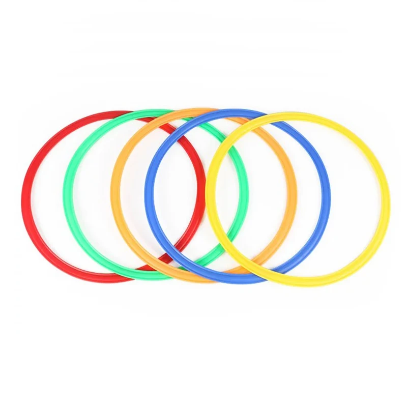 Outdoor Sport Hoop Games for Kids, Athletics Jump, Physical Training, Hopscotch Ring, Children Fitness A Set