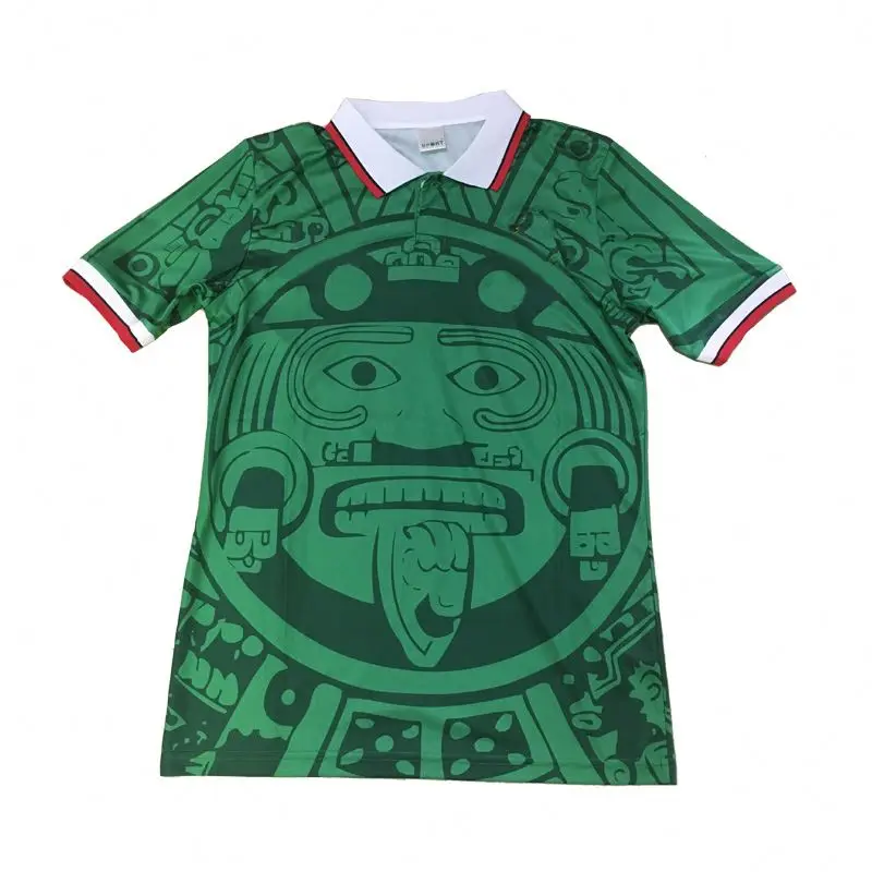 1998 Season Mexico Thai Quality Retro Soccer Jersey