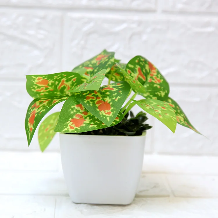 Искусственные маленькие мини-растения бонсай