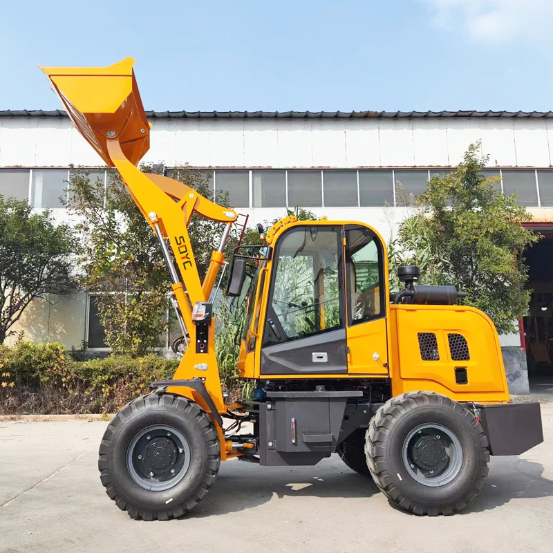 The newest loaders YC-920  backhoe loader off-road tyre with bucket