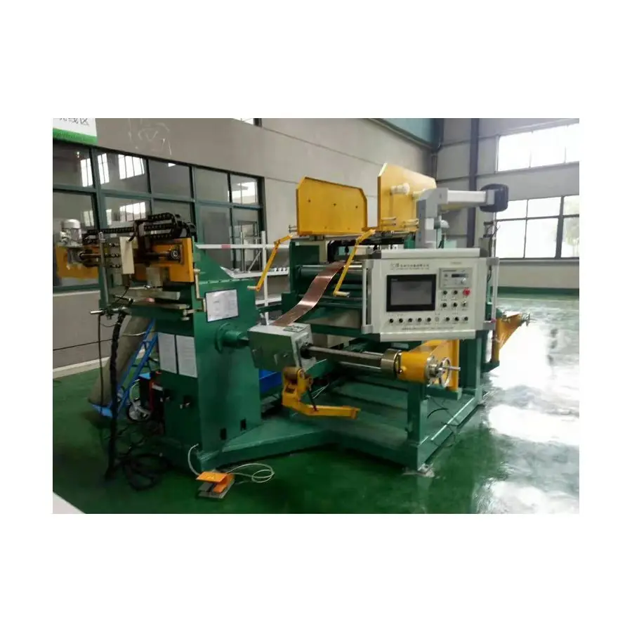  Semi-automatically Aluminium Copper Strip width 1400 Foil Winding Machine for Dry Transformer Coil