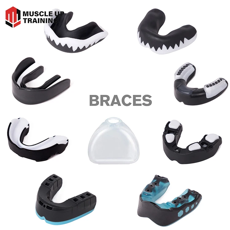 Sport Protect MMA Boxing Teeth Mouth Guard Set