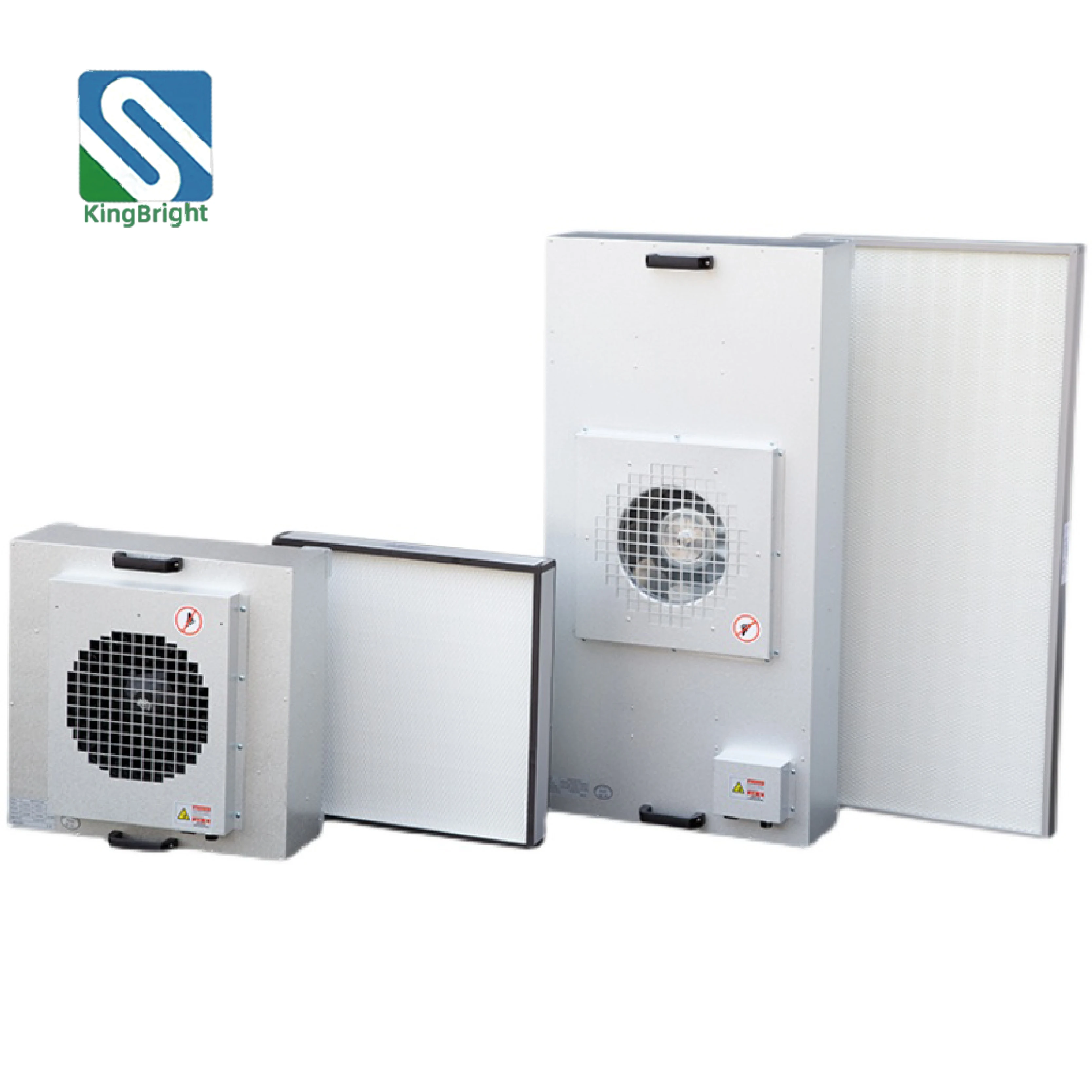 1000-level FFU aluminum impeller high-efficiency air purifier workshop purification FFU comes with safety protection net filter