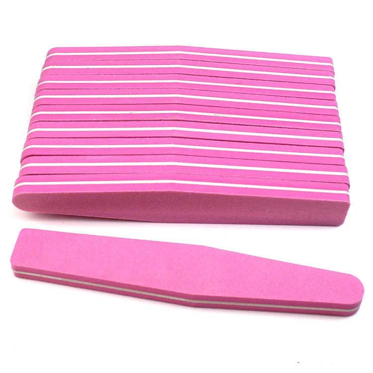 High Quality Washable Double Sided File Nail Manicure Pedicure Tool 100/180 Grit Board Sponge Emery Board Nail Files