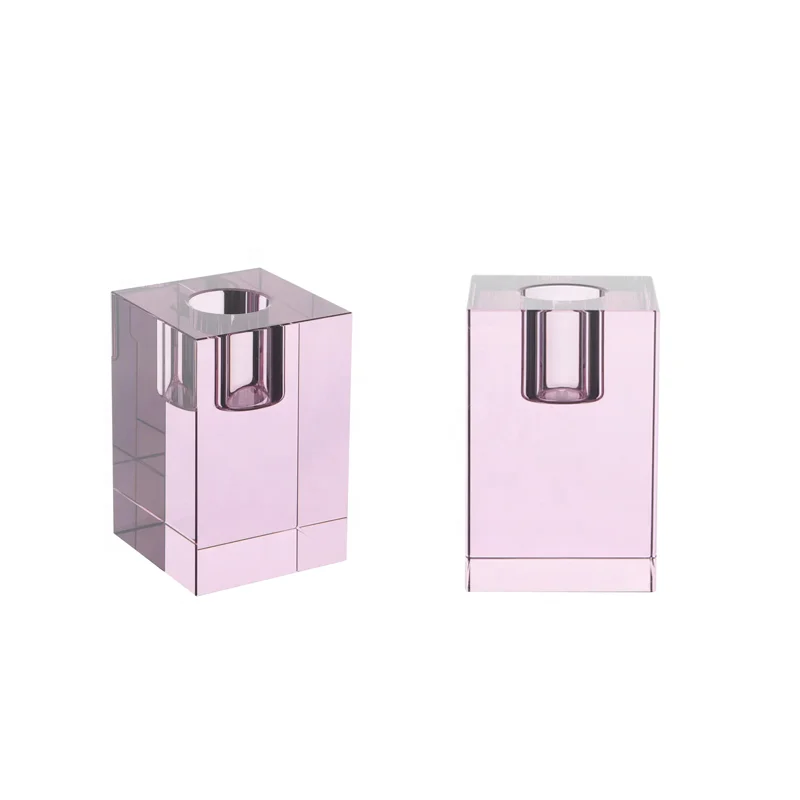 Acrylic Wedding Candlestick Holder Taper Candle Holder Dinner Candle Stick Holders Candlestick Stand for Wedding Party Dinning