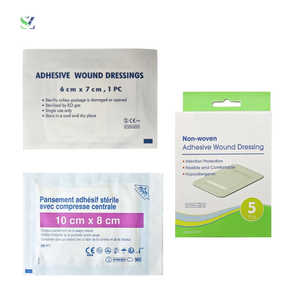 SZ High Quality Nonwoven adhesive wound dressing sterile wound dressing medical wound dressing