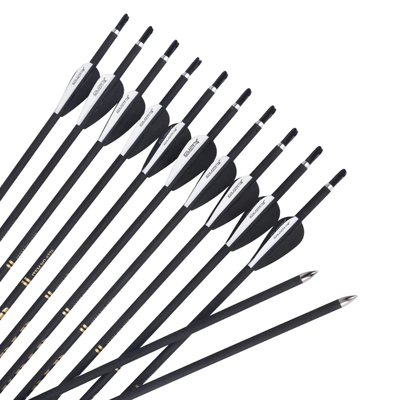 Archery 6mm targert arrow carbon carbon fiber lightweight compound bow arrows for shooting