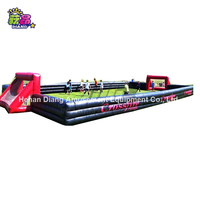 Portable inflatable soccer and volleyball Field/Inflatable Football Pitch/Inflatable Football Arena Court