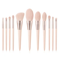 Star Wholesale War 24 Piece High Quality Professional Vegan Makeup Brush Custom Diamond Set 11Pcs Wood Pink Makeup Brush Set
