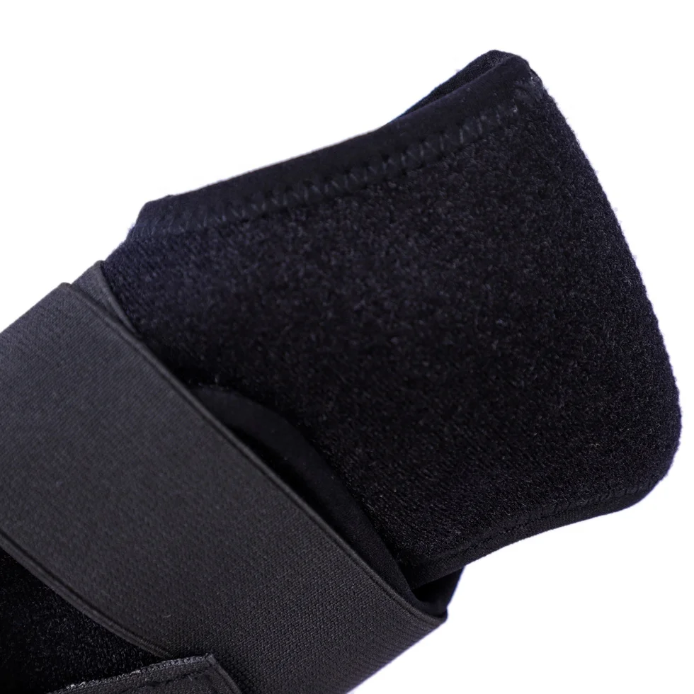 Hot sale 2022new adjustable ankle fixation brace black ankle support brace