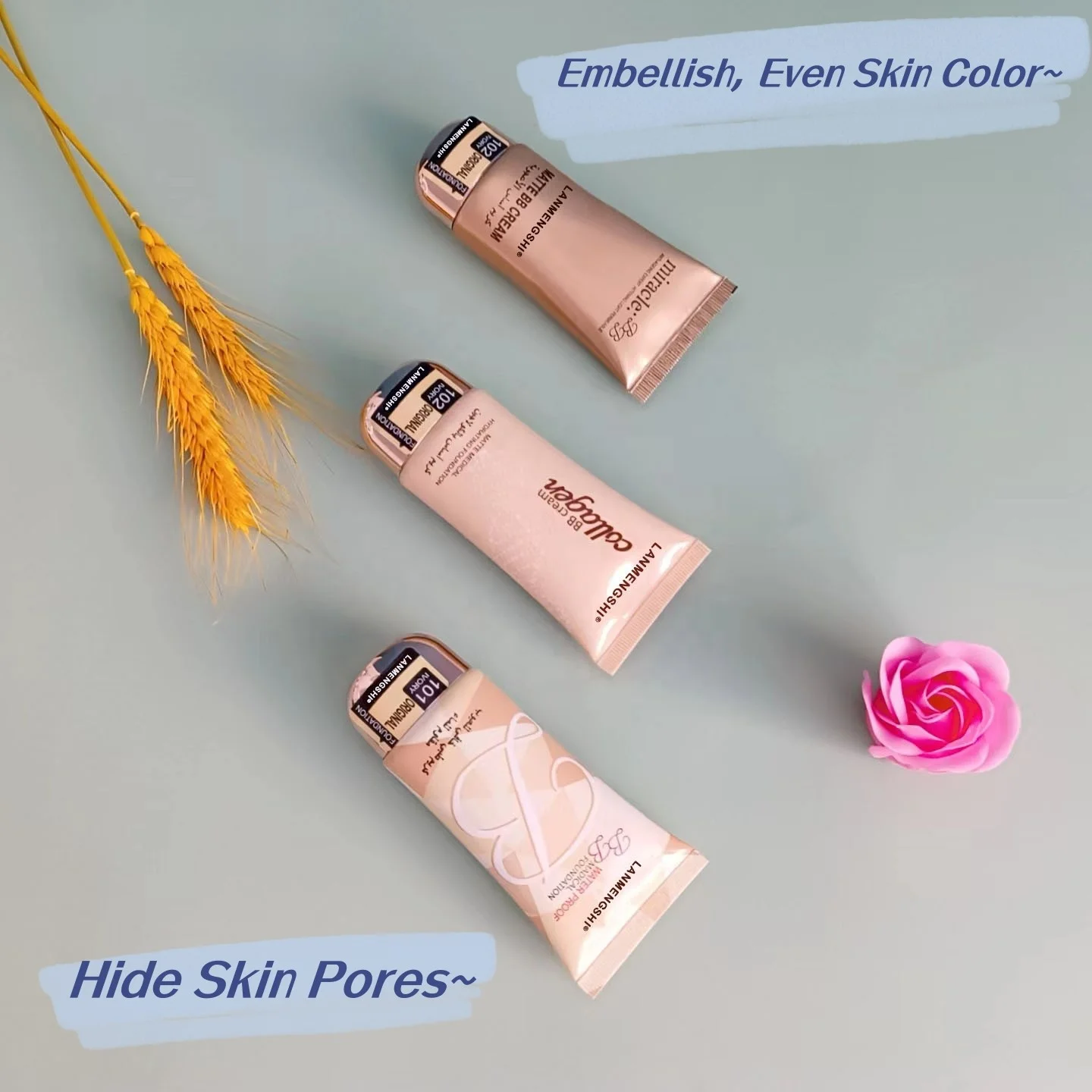 OEM/ ODM  brand perfect cover BB cream liquid foundation  concealer makeup cream  skin care blemish balm