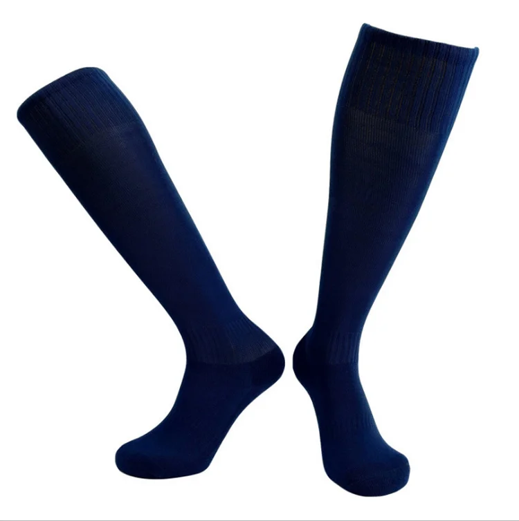 wholesale athletic over-the-calf knee multi sport football softball soccer team uniforms youth adult men women baseball socks