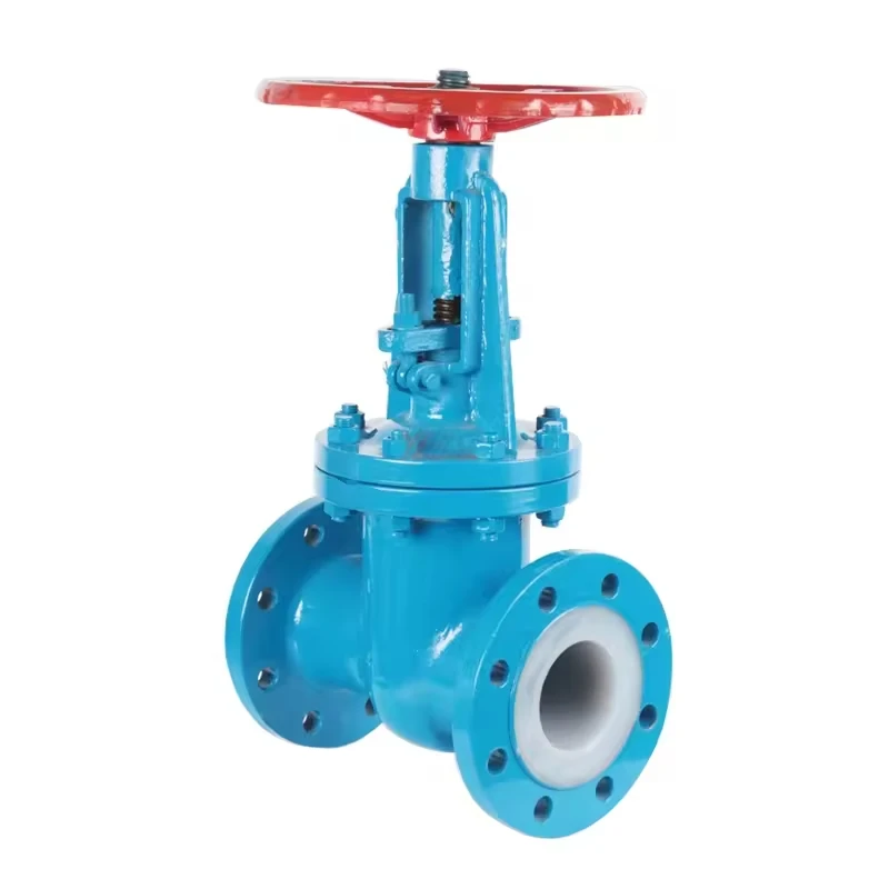 Cast Iron Pn16 Dn100 Water Din 3352 F4 Resilient Seated Gate Flanged Valve